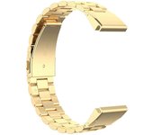 Para Garmin Fenix 7X/7X Pro/6X Quickfit 26mm Correa de acero inoxidable 3 cuentas Correa de reloj - Oro Multicolor Gold