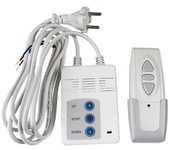 Pantalla de proyección Control remoto Pantalla eléctrica Pantalla remota de controlador de radiofrecuencia Elevación automática (enchufe de la ue)