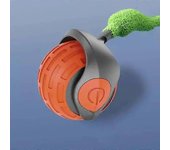 Speedy Tail 2.0,Speedy Tail Cat Toy,Speedy Tail 2.0 Cat Toy,Juguete de movimiento automático naranja