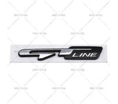 Insignia del emblema del maletero del maletero del logotipo del abs gt line 3d para Kia Seltos Picanto K3 K5 Sportage Ev6 Optima Rio Proceed Ceed G...
