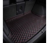 Protector de forro de maletero para Porsche Macan 2014-2023, con bordes elevados Impermeable antiarañazos Bandeja protectora de maletero Alfombrill...