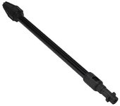 Limpiador de barra de boquilla de lavadora a presión de limpiador de boquilla de limpiador de suciedad giratorio turbo para Karcher K2-K7 JIKAIX Negro