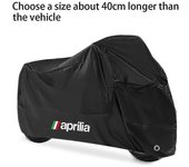 Cubierta de motocicleta Cubierta de scooter al aire libre impermeable a prueba de polvo con protección UV para Aprilia Rsv4 Rsv1000 / r Style1 XXL ...