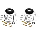 Kit de reparación del carburador de la motocicleta Kit de juntas de flotador del pistón del carburador de la motocicleta para ER500 ER5 1998-2005 o...