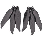 8331 Hélice de fibra de carbono para Dji Mavic Pro Platinum 3-blade Folding Props Low Noise Blade Noise Reduction Wing Ventilador duradero 1 par