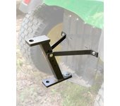 Enganche de remolque de cortadora de césped - Construcción de hierro sólido - Compatible con John Deere, Ariens, Cub Cadet, Poulan Pro, Husky, Husq