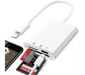 Lector de tarjetas SD para Iphone Ipad 3 en 1 Lector de tarjetas de memoria Plug And Play Micro Sd Card