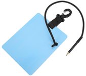 Tablero de Buceo con Lápiz - Wordpad Subacuático para Buceo - Tamaño Grande 147x183x3mm