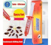 5PCS Cebo de gel de cucaracha asesina eficaz Insecticida especial Cucaracha escarabajo de insectos