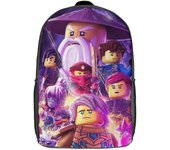 CSTAL Ninjago Mochila para niños Ninjago Mochilas para niños Mochila escolar para adolescentes Mochila transpirable al aire libre para niños y niña...