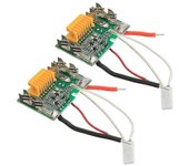 2pcs Piezas de la placa del módulo del circuito de la PCB Reemplazo de la placa de PCB del chip de la batería de 18v para Makita Bl1830 Bl1840