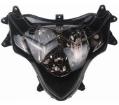 para Suzuki GSXR 1000 K9 2009 2016 Motocicleta Faro delantero Faro, Faro, Montaje de faro GSXR1000 2009 2010 2011 2012 2013 Humo