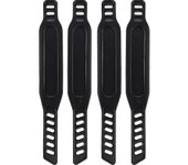 Correas de pedal para bicicleta estática Correas de pedal de goma de fácil ajuste Correas de pedal universales para bicicleta estática ciclismo Bic...
