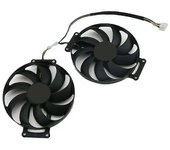 1Par FDC10H12S9-C RTX 2060 SUPER 2070 GTX1660 Ti Ventilador de refrigeración para ASUS GTX 1660 1660Ti DUAL EVO OC Negro
