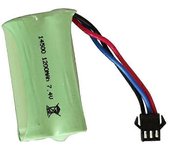 Fantástico paquete de baterías de litio 14500 7.4v Juguete eléctrico Coche de escalada Control remoto Vehículo todoterreno Conector SM-3p