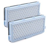 2 piezas Hepa filtro para Miele S4/s5/s6/s8/s8000/s8999/s6000/s4000/s4999/complete C2/compact C1/sf-ha 50 aspiradora