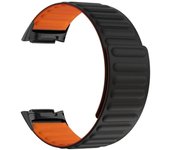 Para Fitbit Charge 6/5 Correa de reloj magnética Correa de silicona ajustable + naranja Multicolor Style B Fitbit Charge 6