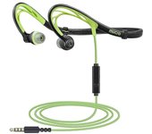 Mucro ML233 Auriculares deportivos plegables con banda para el cuello con cable Verde