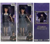 Living Dead Dolls Wednesday Addams Family Doll Set Regalo para los fans Raya de manga corta