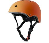 Casco de bicicleta para niños, ajustable y multideportivo, desde niños pequeños hasta adolescentes, 3 tamaños Pequeño orange