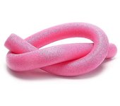Unbrand Piscina hueca Noodle Water Float Aid Float para niños y adultos Rosa