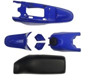 Kit de plástico para motocicleta delantero trasero Juego de cubierta de guardabarros de carrocería Kit de carenados de guardabarros de carcasa para...