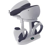 Soporte de estación de carga Ps Vr2 para Ps Vr2, con soporte de pantalla de auriculares VR, con indicadores LED