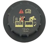 Cubierta automática del tanque de agua de expansión del radiador para F150 F250 F550 9c3z8101b