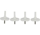 E58 Wifi Fpv Rc Quadcopter Repuestos Eje de cojinete Rc Drone Accesorios Blanco