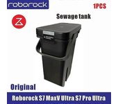 Tanque de agua limpia para Roborock S7 Maxv Ultra S7 Pro Ultra Accesorios Tanque de agua limpia Tanque de aguas residuales 1PCS1