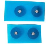Pies de goma de la carcasa inferior de la computadora portátil para la almohadilla Surface 1769 1782, 4 piezas Gris