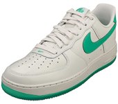 Nike Air Force 1 07 Premium Zapatillas de moda para hombre en blanco verde 8.5 UK