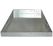 Heker Cenicero expandible/ajustable de la bandeja de la chimenea con asas para chimeneas de hasta 30 pulgadas