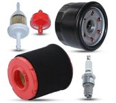 Filtro de aire Filtro de combustible de aceite para Mtd 737-05066 547cc Ohv Cub Cad Xt1-lt42 Xt1-lt46