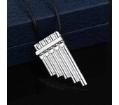 Peter Pan Flauta Mágica Colgante Collar Moda Plata Color Charm Collares para Hombres y Mujeres Joyería Regalo