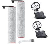 Para H14 Pro / Ultra / H30 Ultra H13 Pro Fregadora de suelos Aspiradora Cepillo de rodillo Filtros Hepa Accesorios Gris Oscuro Blanco