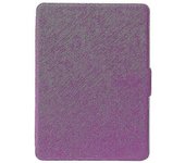 Para Amazon Kindle 8th Gen 2016 Funda de cuerpo completo Cubierta protectora Flexible Smart Púrpura
