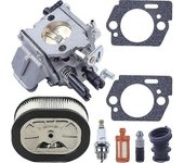 Bluezoo Kit de carburador para Stihl Ms640 Ms650 Ms660 066 064 Zama C3a-s31 Wj-67a