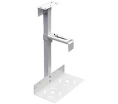 Soporte universal para caja de PC Soporte de caja de host ajustable Versátil debajo del escritorio o montaje lateral en la pared, soporte de CPU Bl...