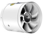 Súper Succión Multifuncional Potente Extractor de Aire Mudo, Ventilador de Ventilación de Baño Blanco 100mm
