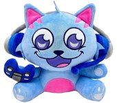 Juguete de peluche de gato azul de 7.9 pulgadas, adorable muñeca de animal suave para regalar