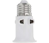 Adaptador de bombilla LED de la UE Conector de enchufe de la base del portalámparas AC100-240V 4A E27 ABS