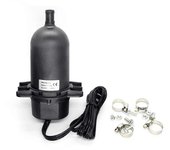 Calentador del bloque del motor, calentador de agua del motor de autocirculación precalentador negro para generadores camiones motores de gas 240V ...
