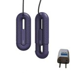 Secadores de zapatos portátiles Control de alambre Secadora de zapatos de calefacción Deshumidificador Máquina desodorizante Telescop Púrpura