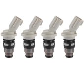 4pcs coche inyector de combustible accesorios de coche para marzo K11 1.0 1.3 Hatchback 1992-2003 16600-41b00 A46H02