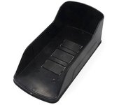 Estuche Protector de lluvia Cubierta impermeable para exteriores Protección Control de acceso Teclado Timbre Lector de tarjetas P Negro