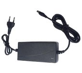 Enchufe de EE. UU. / UE 12V / 4A 48W Adaptador de cargador de fuente de alimentación para lámpara de mesa de monitor LCD EU Plug