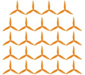 24PCS 51466 V2 FPV Hélice 5inch 3 Blade, Hélice Drones Hélice para FPV RC Racing Drone Orang Naranja