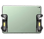 Controlador de seis dedos Ipad PUBG Capacitancia Disparador de juego móvil ajustable L1R1 Botón Gamepad Joystick Grip Accesorios para tabletas Amar...