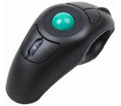 Ratón inalámbrico USB Trackball Ratones Control de pulgar Ratón portátil de mano B
